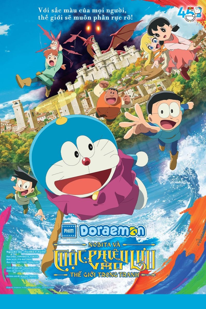 Doraemon: Nobita Và Cuộc Phiêu Lưu Vào Thế Giới Trong Tranh (Lồng Tiếng)